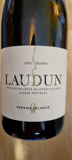 Rhône-dalen Côtes-du-Rhône-Villages Domaine Pélaquié Rive Droite 2021