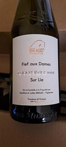 Loire Valley Muscadet Sèvre et Maine Braud Fief aux Dames 2023