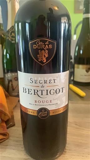 Südwestfrankreich Côtes de Duras Berticot Secret Ohne Jahrgang