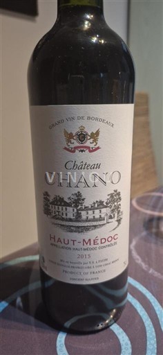Burdeos Haut-Médoc Château Chano 2015