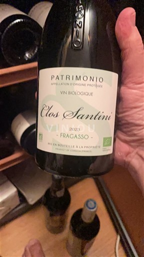Corse Patrimonio Clos Santini Fragasso 2023