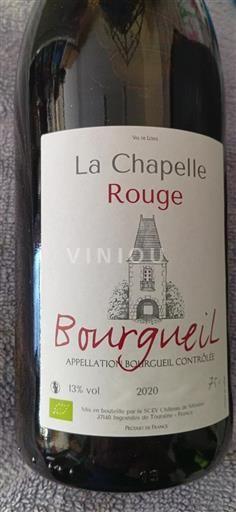 Valle del Loira Bourgueil Château Minière La Chapelle 2020