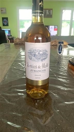 Sydväst Jurançon Jardins de Matis 2011