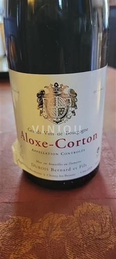 Borgoña Aloxe-Corton Grand Cru Dubois Bernard et Fils 1998