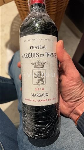Burdeos Margaux Grand Cru Château Marquis de Terme 2010