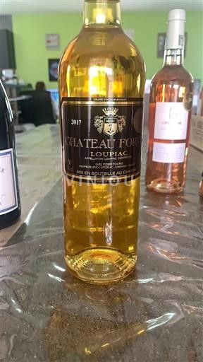 Burdeos Loupiac Château Fort 2017