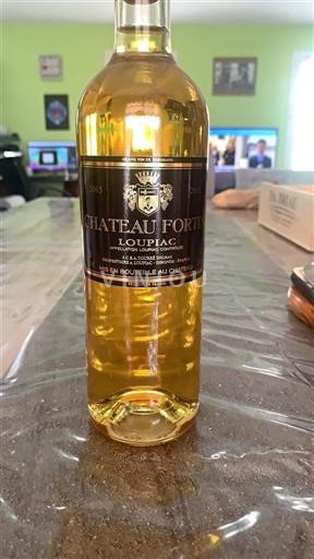 Bordeaux Loupiac Château Fortin 2015