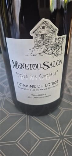 Loiredalen Menetou-Salon Domaine Loriot Les Guerlets 2023
