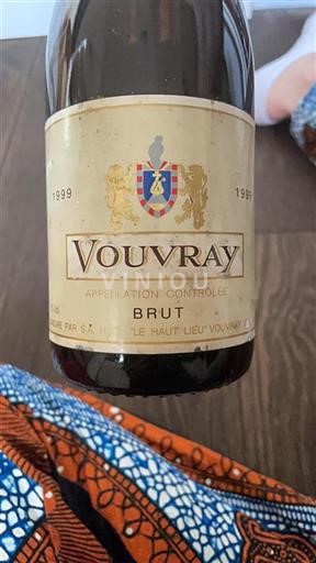 Dolina Loare Vouvray S.A. Huet Le Haut Lieu 1999