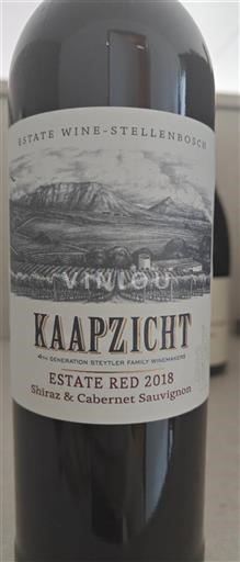 Kustområdet Stellenbosch Château Kaapzicht Estate Red 2018