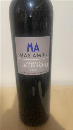 Roussillon Maury Mas Amiel Charles Dupuy 2007