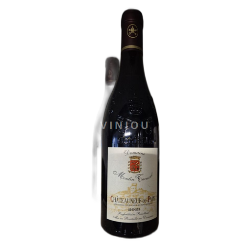 Vin Rouge sec Moulin Tacussel 2021 France Vallée du Rhône Châteauneuf-du-pape AOC