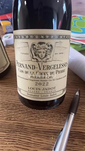 Burgund Pernand-Vergelesses Premier Cru Domaine Louis Jadot Clos de la Croix de Pierre 2022