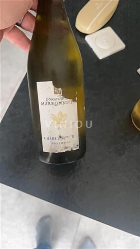 Borgoña Chablis Premier Cru Premier Cru Domaine Des Marronniers 2018