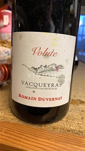 Vallée du Rhône Vacqueyras Romain Duvernay Volute Non Millésimé