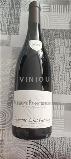 Burgundsko Bourgogne-passetoutgrain Domaine Saint Germain 2023