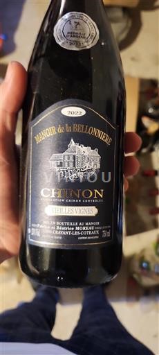 Loiredalen Chinon Manoir de la Bellonnière Vieilles Vignes 2022