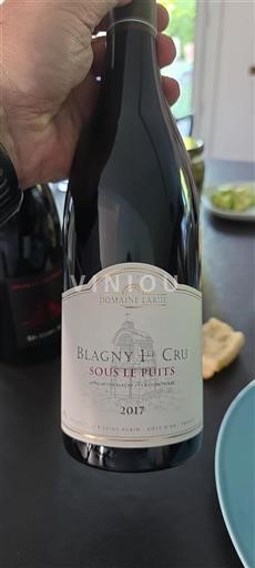 Burgundija Ni doloceno Premier Cru Domaine Larue Sous le Puits 2017