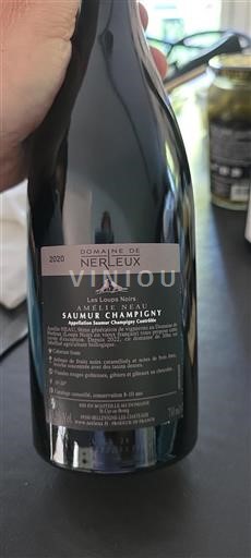 Valle della Loira Saumur-Champigny Domaine Nerleux Les Loups Noirs 2020