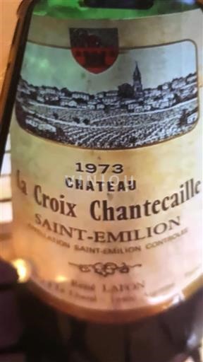 Bordeaux Saint-Émilion Château La Croix Chantecaille 1973