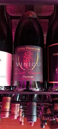 Rhône-dalen Crozes-Hermitage David Reynaud Georges 2019