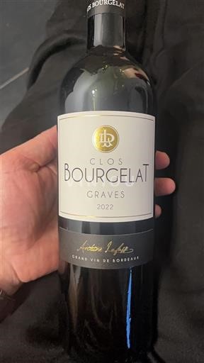 Bordeaux Graves Clos Bourgelat 2022
