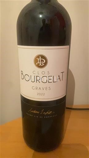 Burdeos Graves Clos Bourgelat 2022