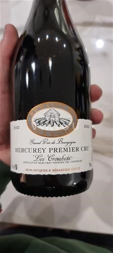 Vin Rouge sec Les Croichots Domaine Four Bassot 2022 France Bourgogne AOC Premier Cru