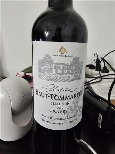 Burdeos Graves Château Haut-Pommarède Sélection 2019