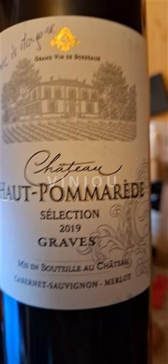 Burdeos Graves Château Haut-Pommarède Sélection 2019