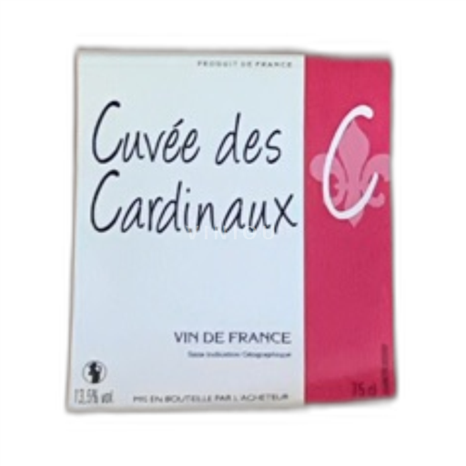 Vin Rouge sec 2024 Cuvée des Cardinaux 2024 France Vallée du Rhône Châteauneuf-du-pape AOC
