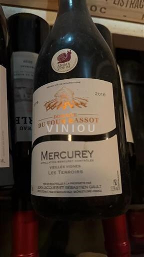 Burgund Mercurey Domaine Four Bassot Les Terroirs 2018