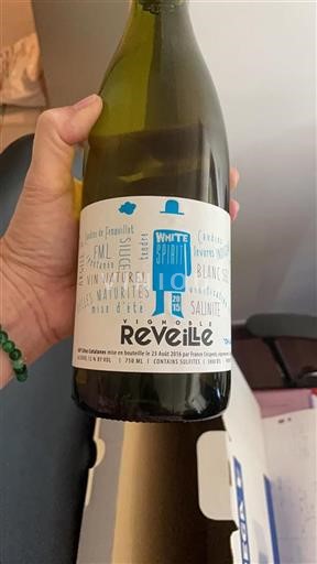 Languedoc og Roussillon Catalansk skråning Vignoble Réveille White Spirit 2015