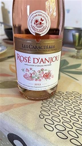 Loire Valley Rosé d'Anjou Les Caractères 2023