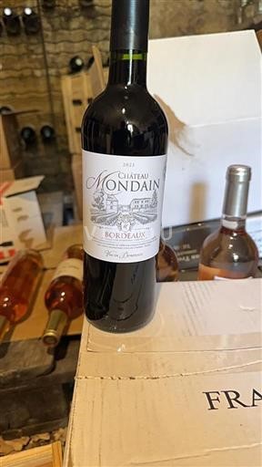 Burdeos Bordeaux Château Mondain 2023