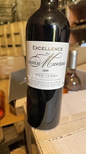 Bordéus Pessac-Léognan Château Mancèdre Excellence 2019