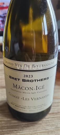 Borgoña Mâcon y Mâcon-villages Bret Brothers Climat Les Vernayes 2023