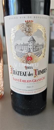 Bordeaux Saint-Émilion Grand Cru Grand Cru Château Des Combes Vieux 2017