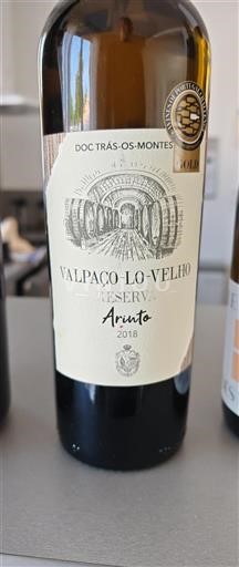 Portogallo Trás-os-Montes Valpaço-Lo-Velho Reserva Arinto 2018