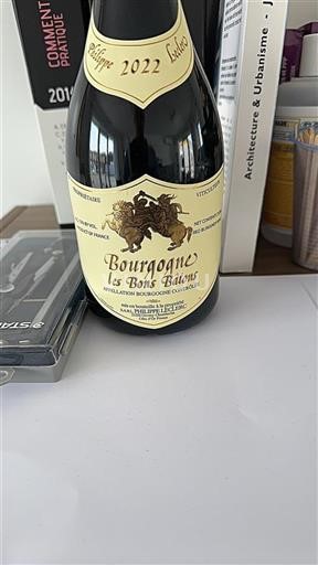 Burgundsko Philippe Leclerc Les Bons Bâtons 2022