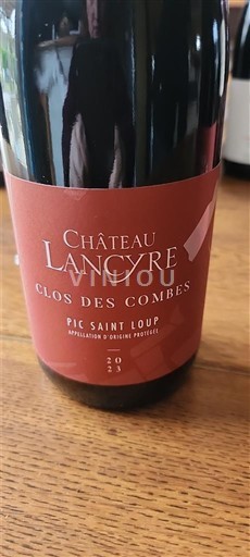 Languedoc Pic-saint-loup Château Lancyre Clos des Combes 2023