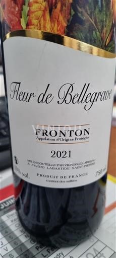 Zuidwest-Frankrijk Fronton Vignobles Arbeau Fleur de Belgrave 2021