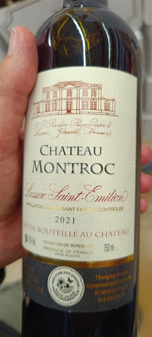 Burdeos Lussac-Saint-Émilion Château Montroc 2021