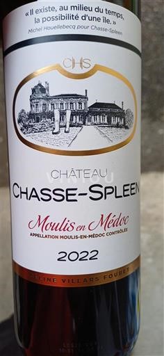 Bordeaux Moulis-en-Médoc Chasse-Spleen 2022
