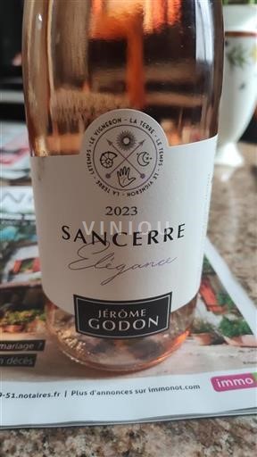 Dolina Loare Sancerre Jérôme Godon Elégance 2023