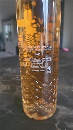 Provence Côtes-de-Provence Les Vignerons de Grimaud 2023