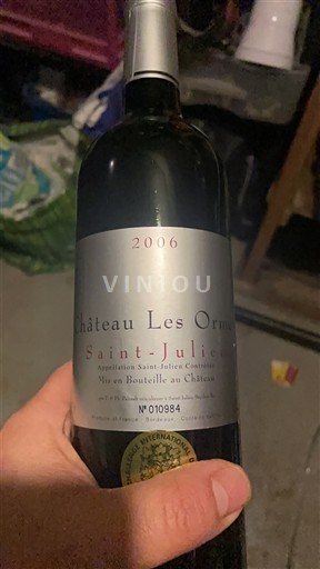 Bordeaux Saint-Julien Château Les Ormes 2006
