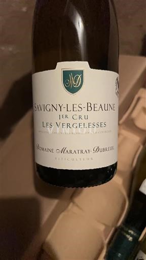 Bourgogne Ikke specificeret Premier Cru Domaine Maratray-Dubreuil Les Vergelesses 2023
