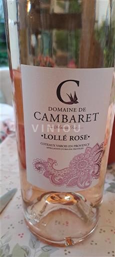 Provenza Coteaux Varois en Provenza Domaine Cambaret Lollé Rosé 2023