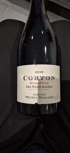 Borgoña Corton Grand Cru Domaine Michel Mallard & Fils Les Maréchaudes 2018